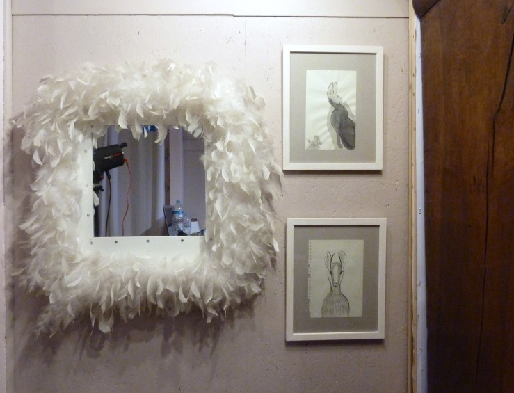 2 dessins, galerie studio des halles, Sète