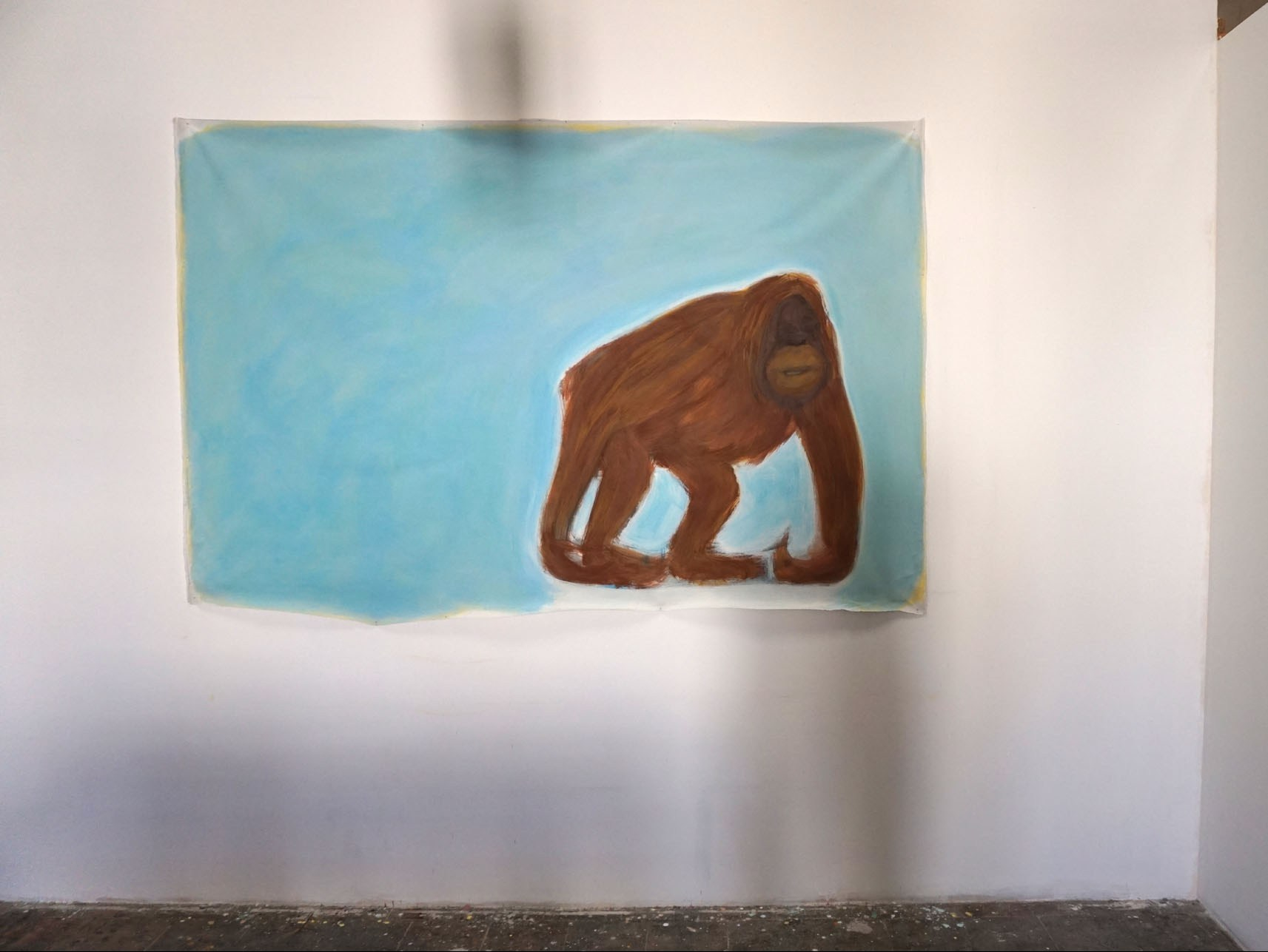 Cécile Savelli , Vue d'atelier , 2017