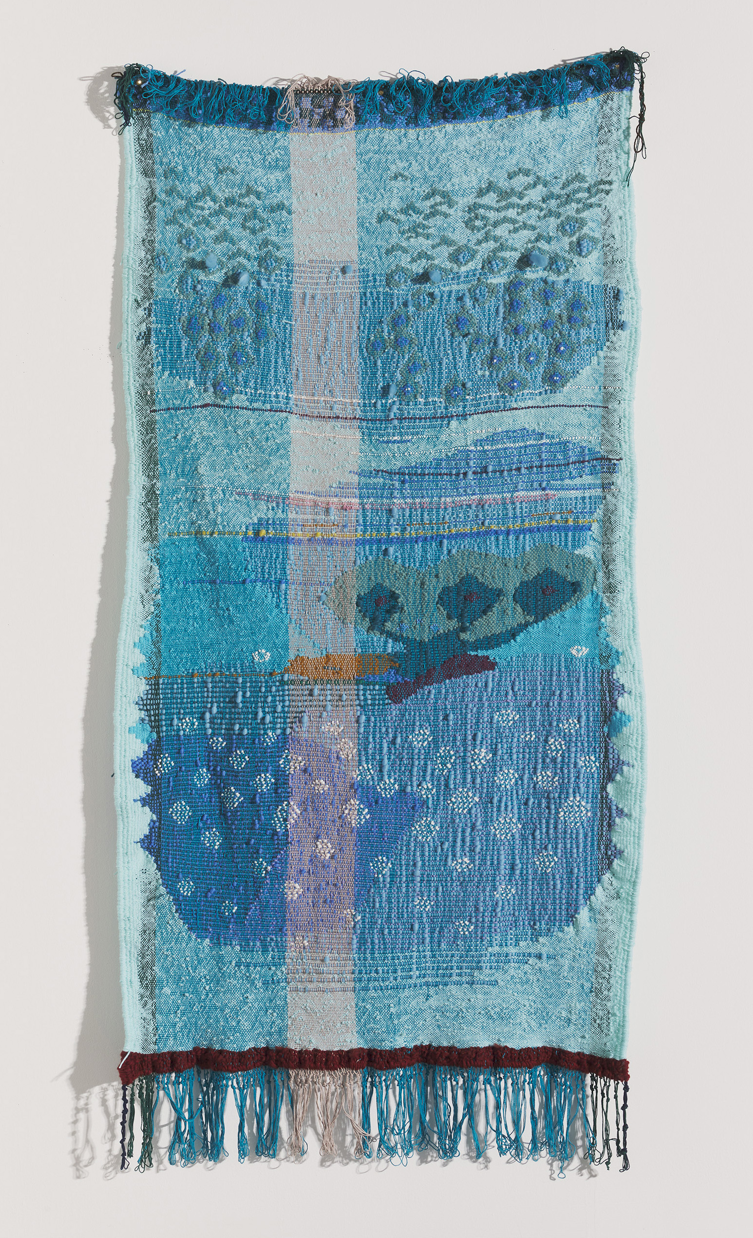 Cécile Savelli, tissage, 2022, 160 x 90 cm,
adagp, paris, 2023
photo jclett