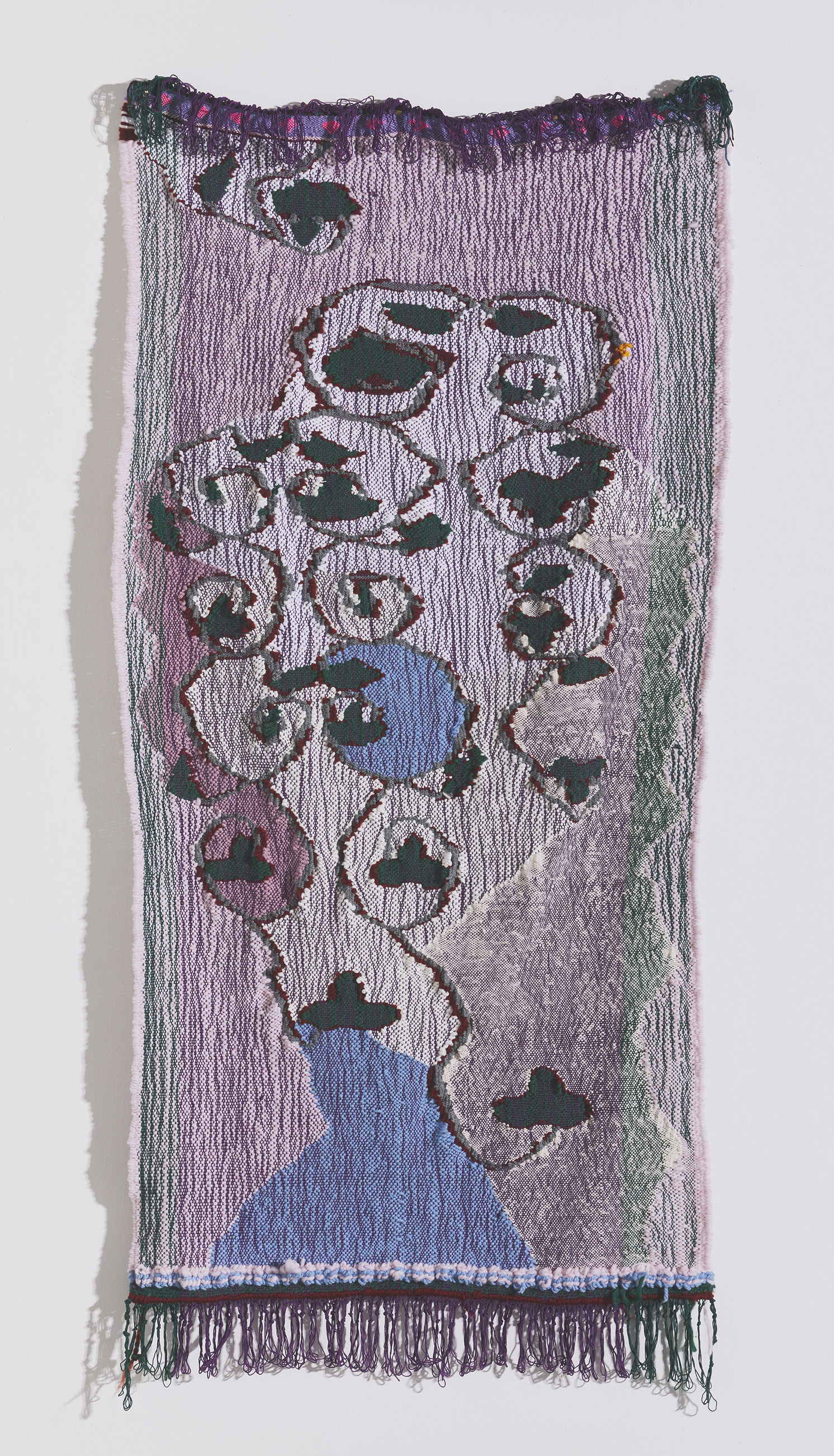 Cécile Savelli, tissage, 2022, 160 x 90 cm,
adagp, paris, 2023
photo jclett