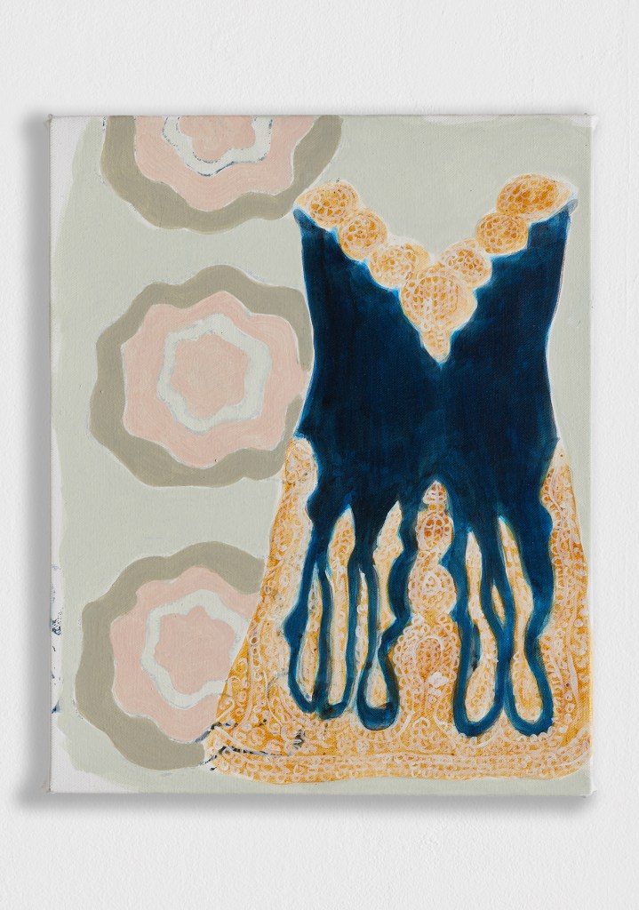 @Cécile Savelli
@ADAGP, Paris, 2026
crédit photo JCLett
Sans Titre, Acrylique sur toile, 
46 x 38 cm