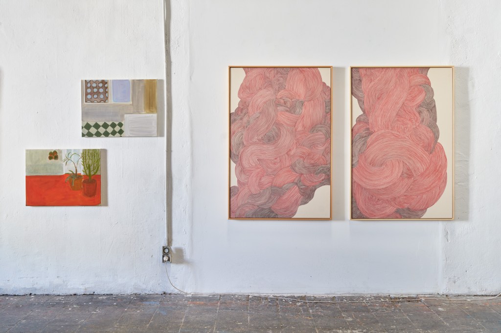 à gauche Cécile Savelli à droite XiaoJun SONG ©ADAGP, Paris, 2025