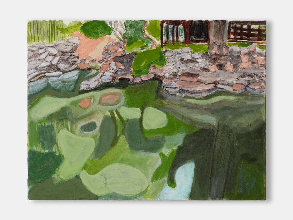 Cécile Savelli, Sans titre (promenade à Shanghai), 2025, cire saponifiée et pigments, 46 x61 cm
©ADAGP, Paris, 2026
©JCLETT