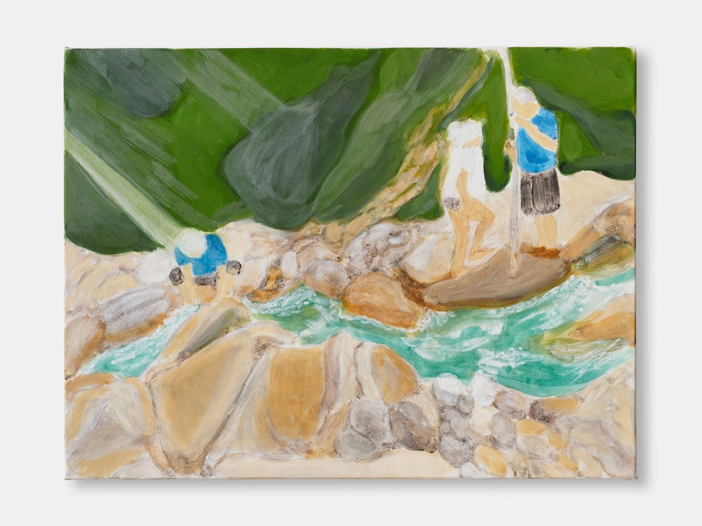 Cécile Savelli, Sans titre (été), 2025, cire saponifiée et pigments, 46 x61 cm
©ADAGP, Paris, 2026
©JCLETT