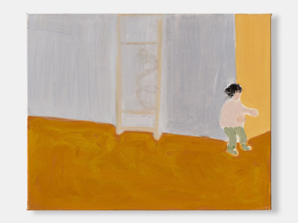 Cécile Savelli, Sans titre (enfance) 2026, cire saponifiée et pigments, 33 x 41 cm
©ADAGP, Paris, 2026
©JCLETT