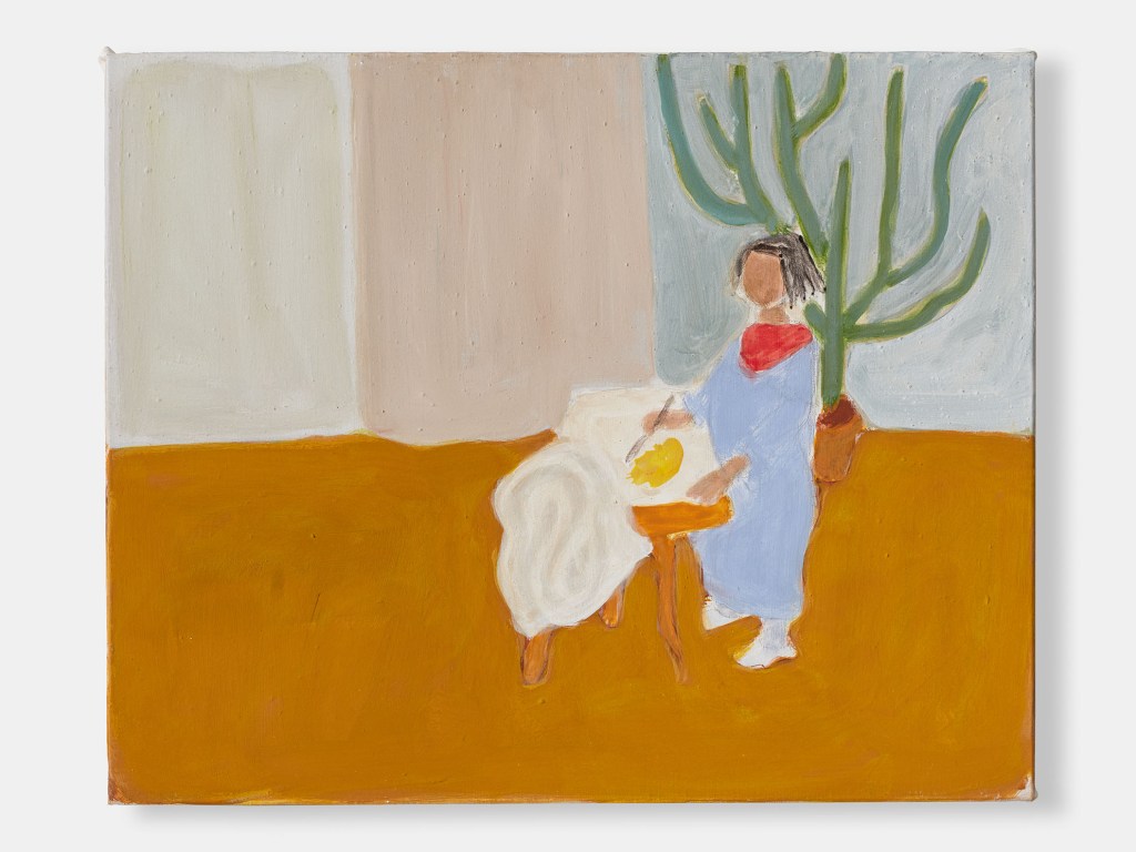 Cécile Savelli, Sans titre (enfance) 2026, cire saponifiée et pigments, 33 x 41 cm
©ADAGP, Paris, 2026
©JCLETT