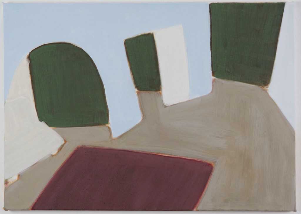 Cécile Savelli, 2019, acrylique sur toile, 46 x 33 cm
©Paris, ADAGP, 2026
©JCLETT